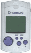 Sega Dreamcast Memory LCD Card